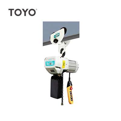 TY1 Electric Chain Hoist with Manual Trolley